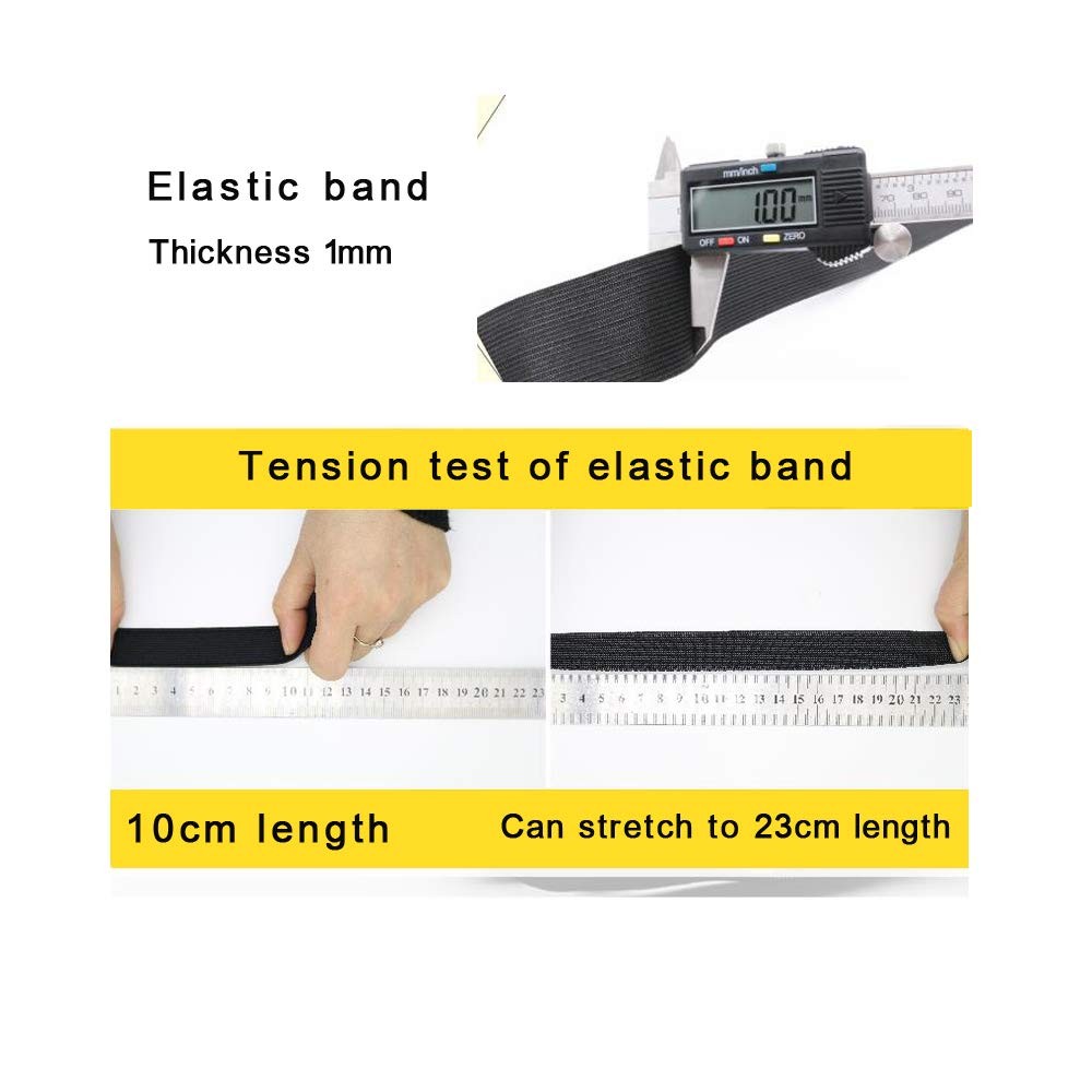 4 Inch White Knit Elastic Band 3 Yard Spool