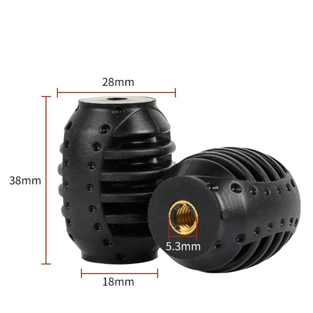 Archery Shock Absorber Ball Rubber Vibration Damper for Competition Exercise