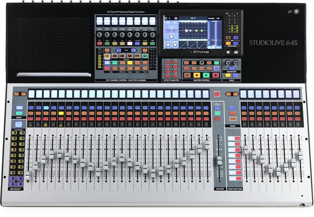 PreSonus StudioLive 64S 64-channel Digital Mixer