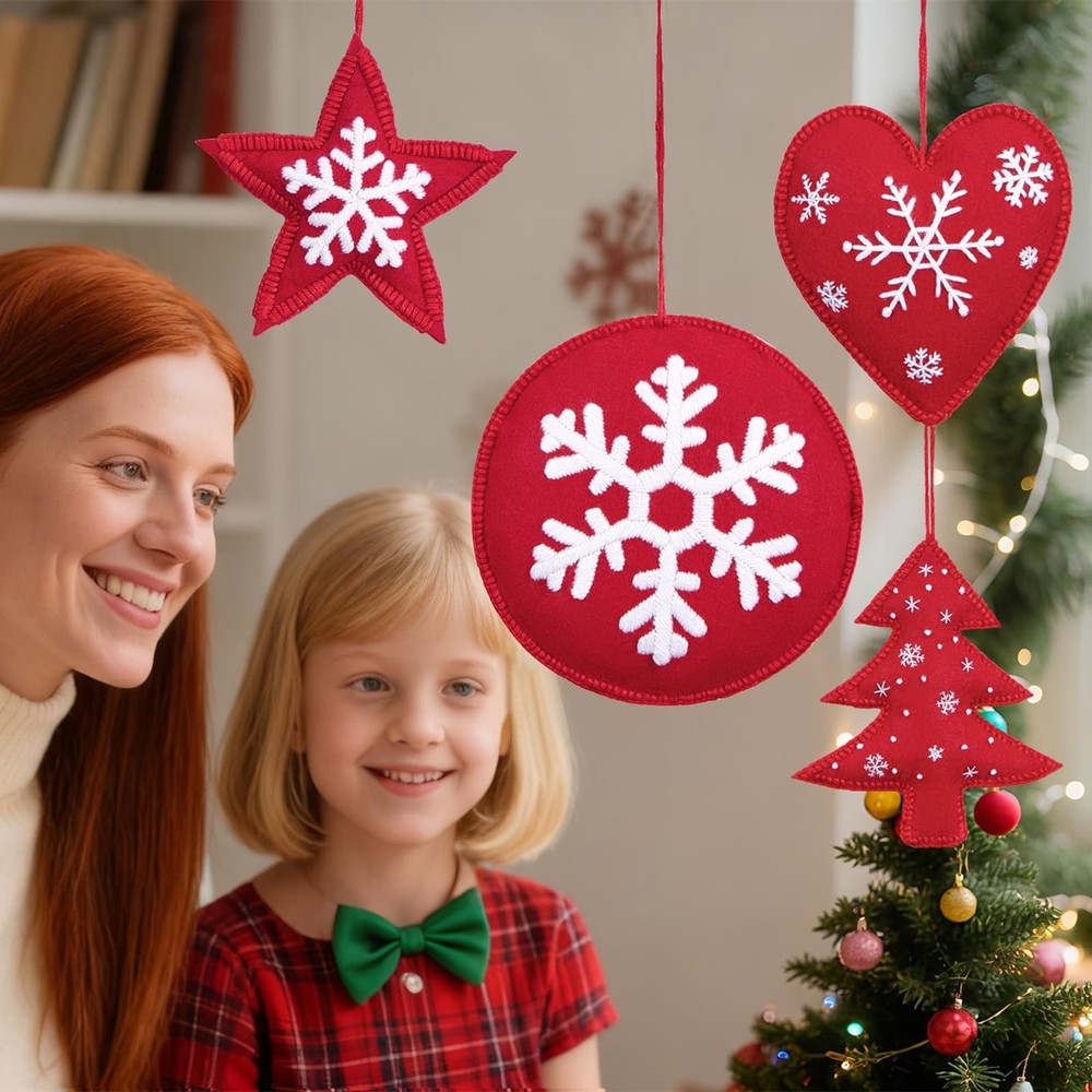 【Full-length Video Tutorial】2026 New Embroidery Christmas Ornament