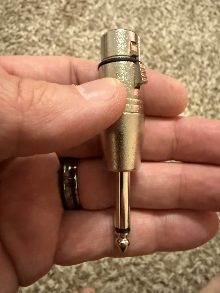 Midi 1/4 Microphone  / Guitar Input Jack