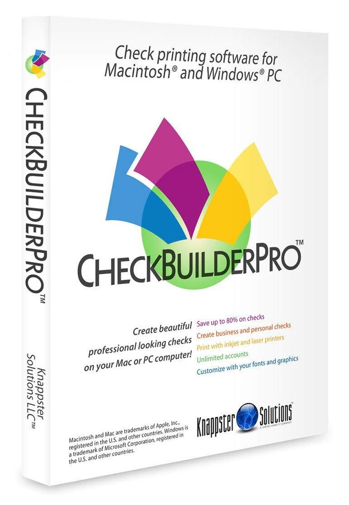 - Windows & Mac Check Printing Software