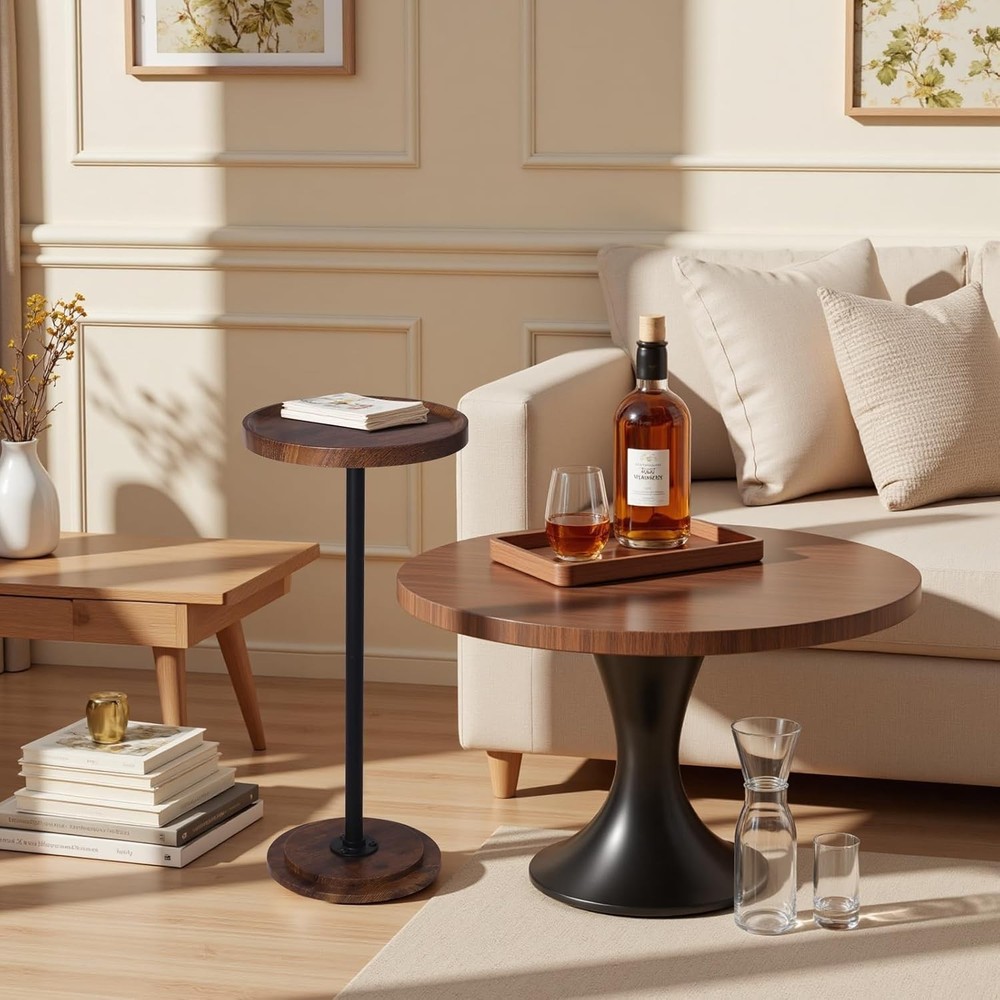 Home Dector Sofa Side Table Small Drink Table Small Spaces Coffee End Table W/
