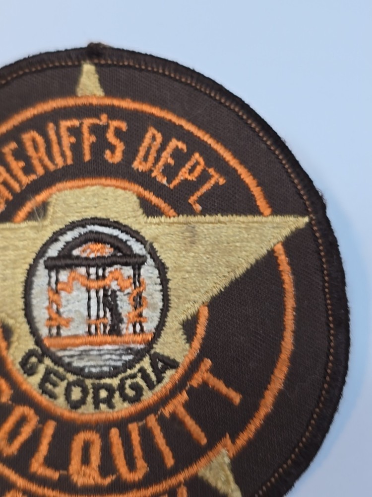 Colquitt County Sheriff's Dept. Sew-on Patch Georgia