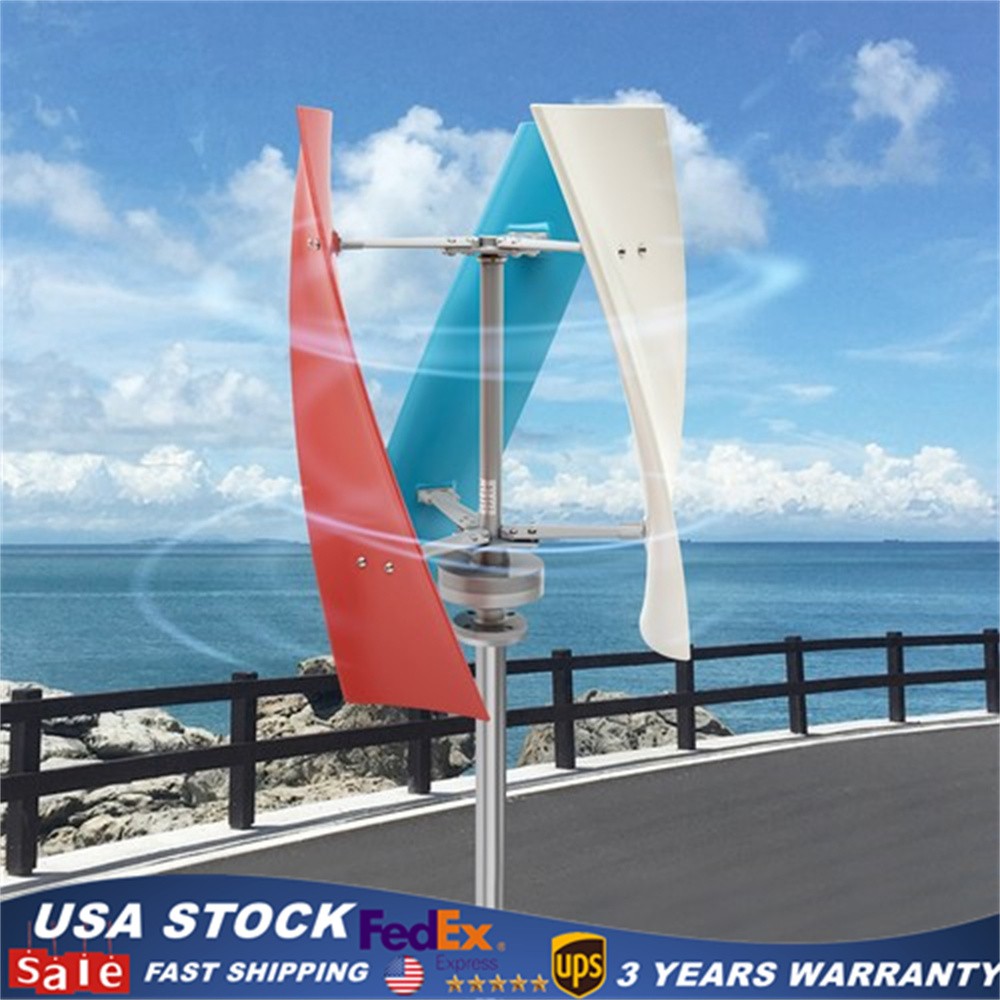 400W 12V Helix maglev Axis Vertical Wind Turbine Wind Generator Windmill Maglev!