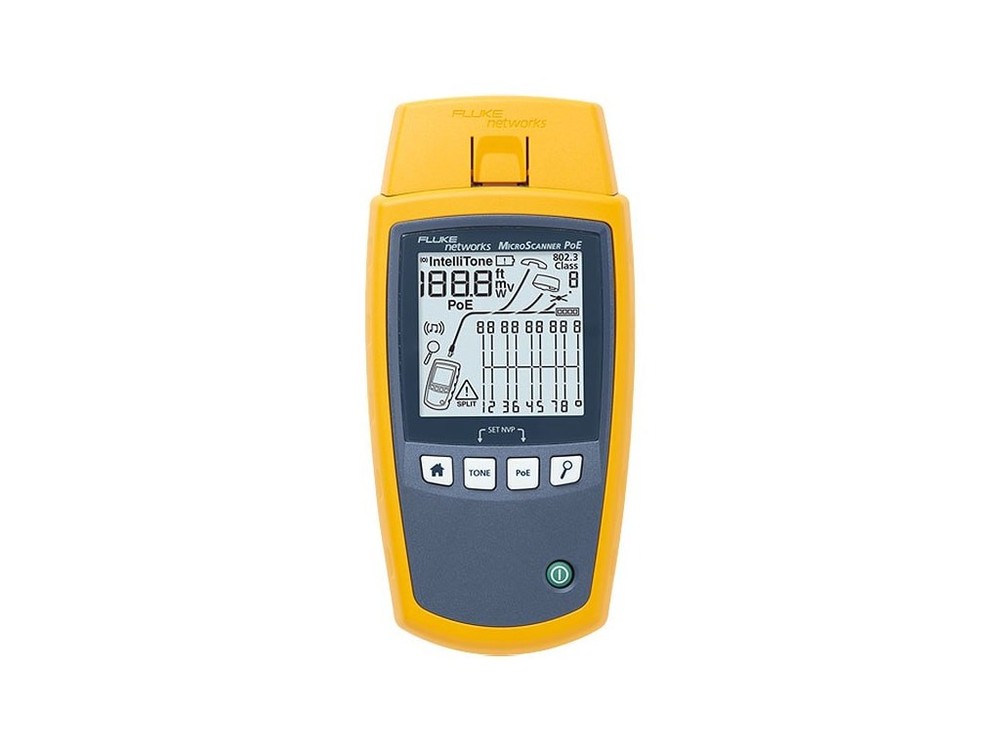 Fluke Networks MS-POE-KIT - MicroScanner PoE Cable Verifier Kit