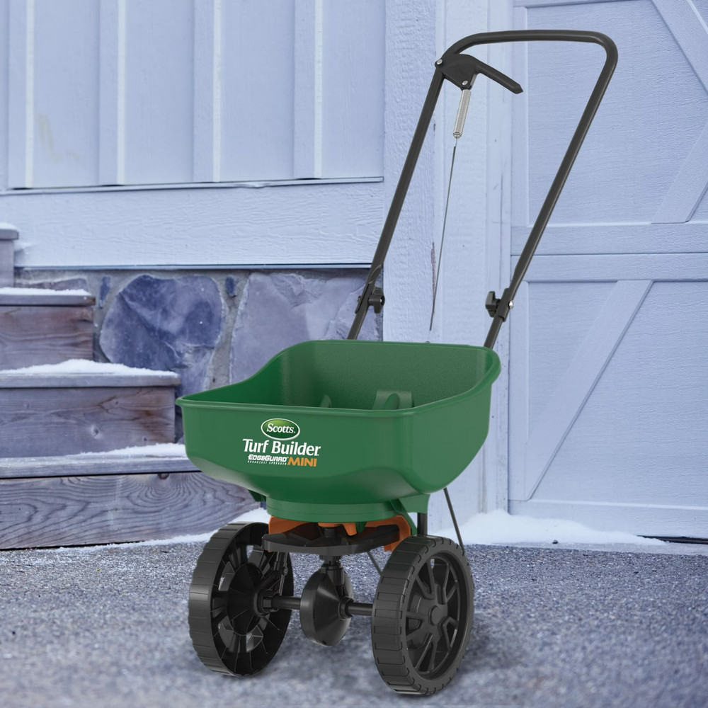 Scotts Turf Builder EdgeGuard Mini Broadcast Spreader