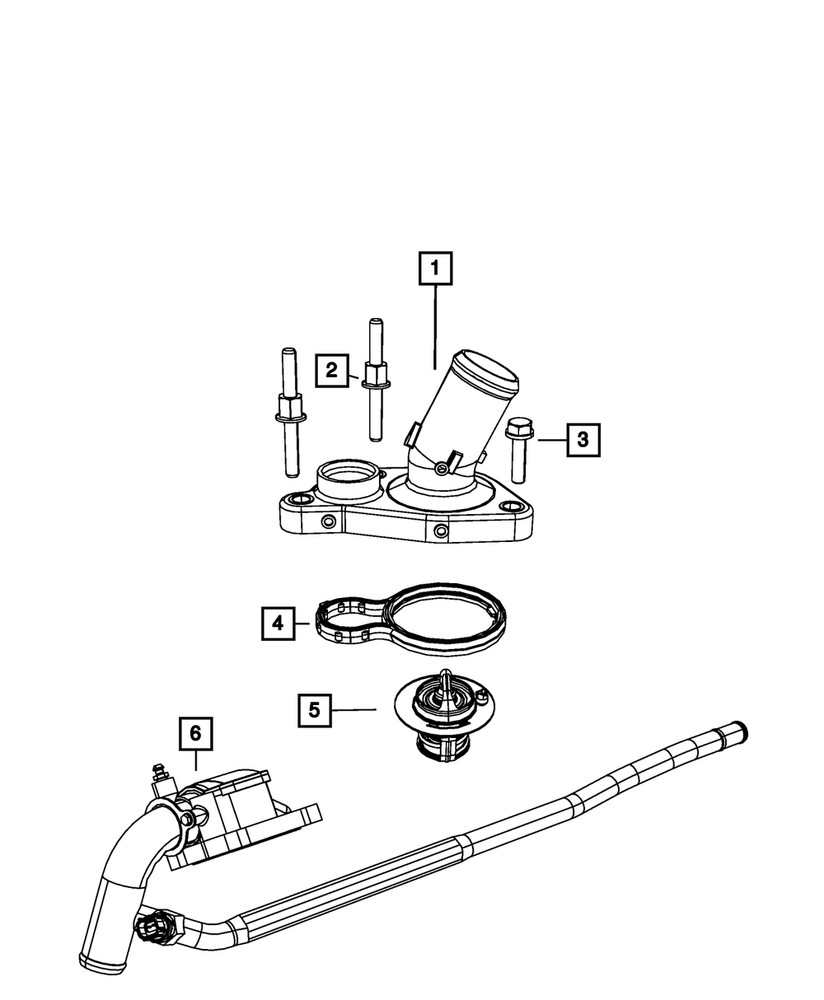 Genuine Mopar Double Ended Stud 6508154AA