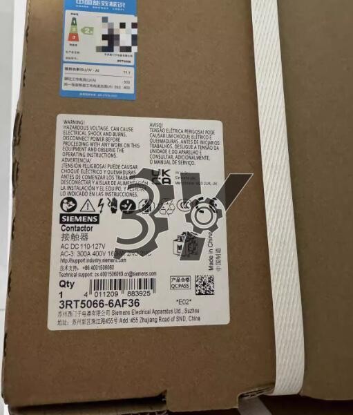 1PC NEW Siemens Contactor 3RT5066-6AF36