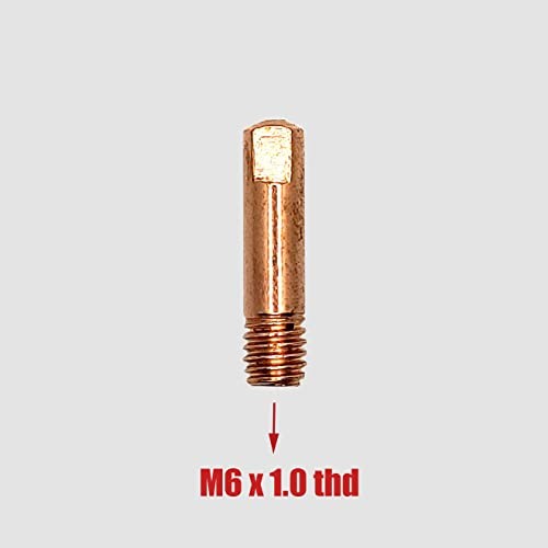 24 PCS Flux Core Gasless Nozzle Tips Kit, Compatible with .030" and .035" Tips