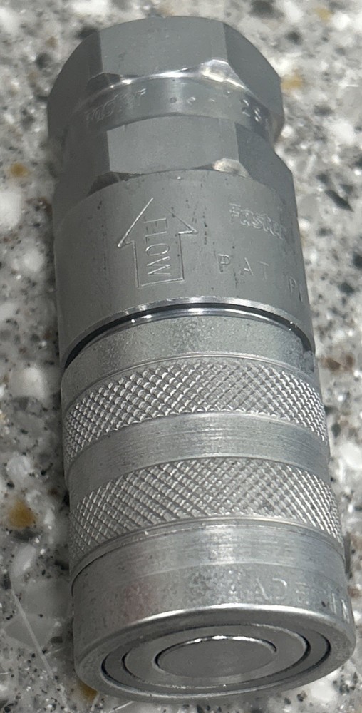 Faster FFH06 12 SAE Flat Face Hydraulic Coupler