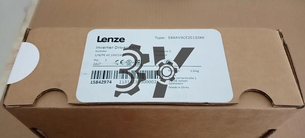 1PC New LENZE E84AVSCE2512SX0 FREQUENCY INVERTER