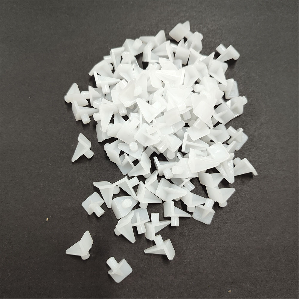 200Pcs Plastic Shelf Support Peg Cabinet Shelf Clip Shelf Bracket Holder Peg 5mm