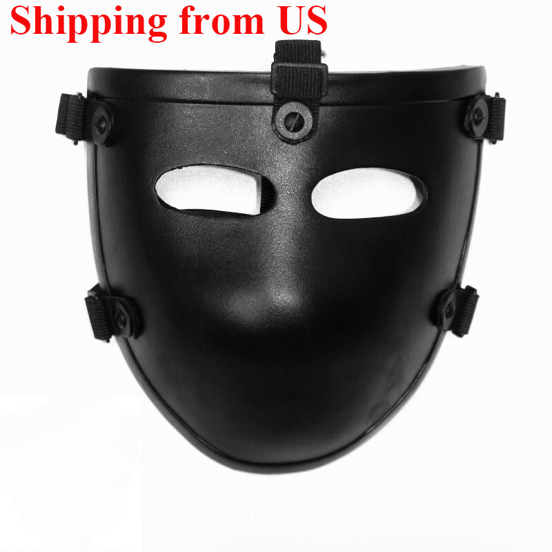 US!!! Level IIIA Ballistic Face Mask Visor Bulletproof Mask Full Protective Mask