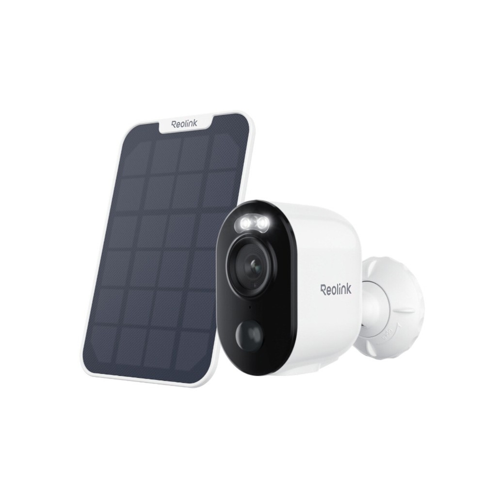 Reolink Argus 3E 3MP Wireless Wi-Fi Battery Powered Security Camera +Solar Panel