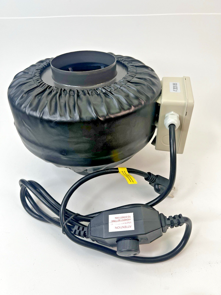 VIVOSUN 4 Inch 203 CFM Inline Fan w/ Speed Controller & Leather Sheath