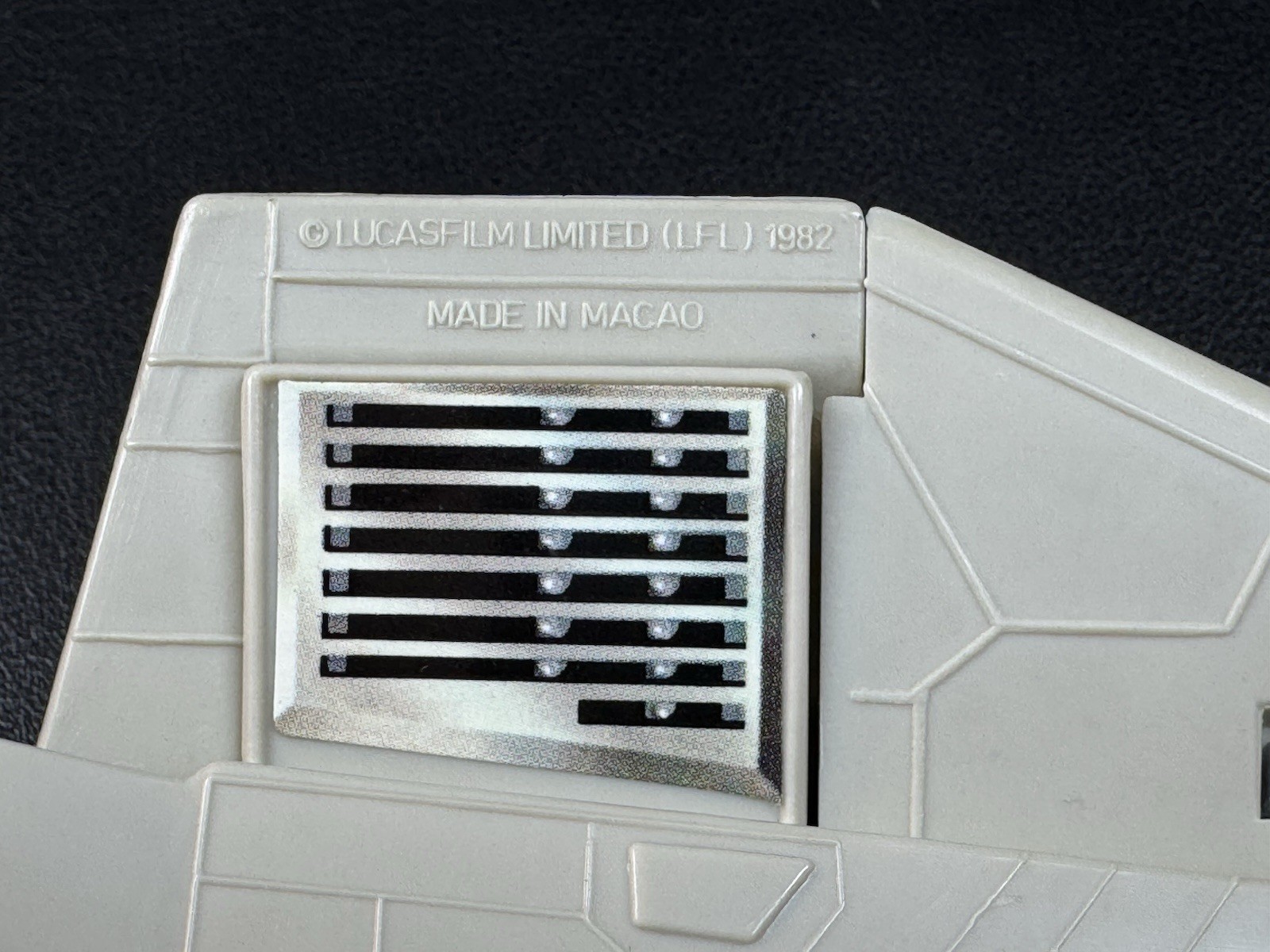 Star Wars Snowspeeder 1982 Kenner Micro Collection with both die cast figures