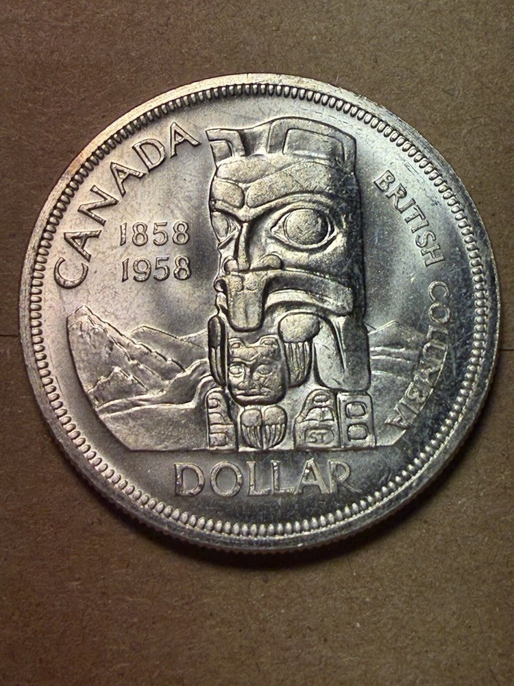 1958 Canadian Silver Dollar - As Shown! (#2457)