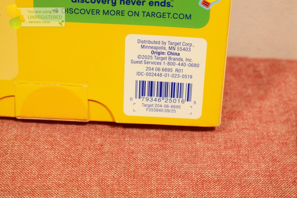 Gigglescape See Through Drawing Pad- Yellow