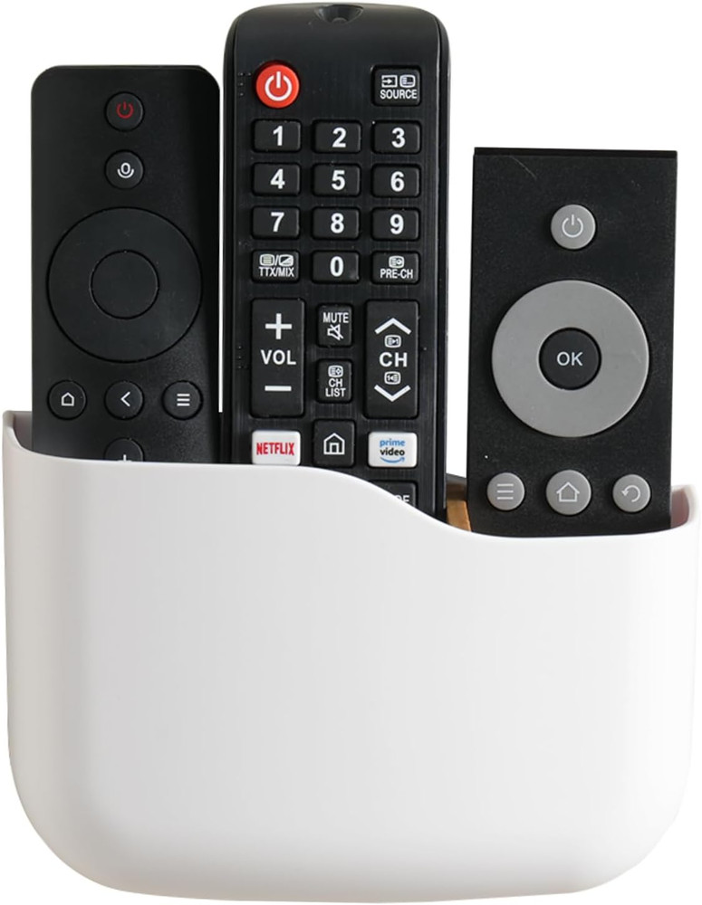 LINFIDITE TV Remote Holder Wall Mount Remote Control Holder for Bed Universal Be
