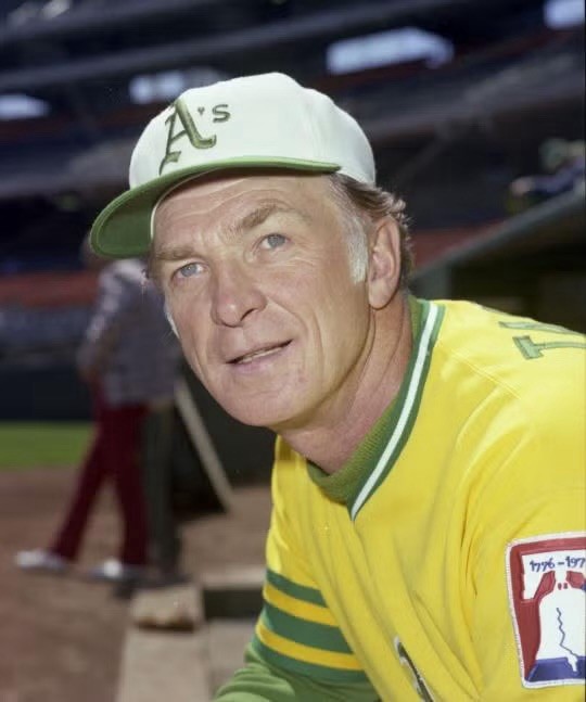 Chuck Tanner 1976 Oakland Athletics Coach Manager Game Used Hat #7 GU1