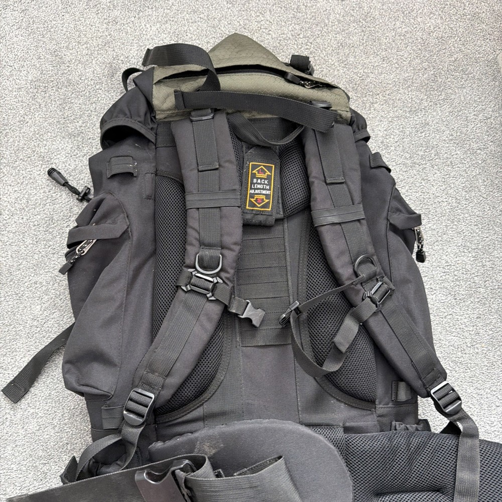 Amazon Hiking Backpack Camping Internal Frame with Rainfly Basics Green 65 L