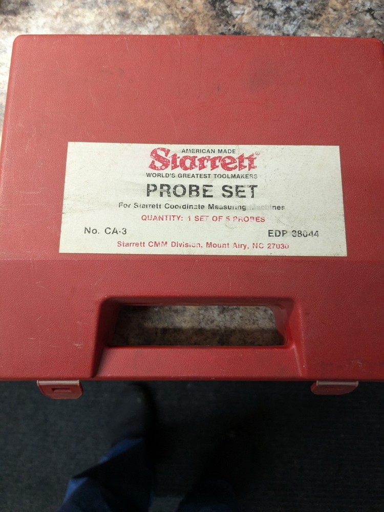 Starrett CMM Probes