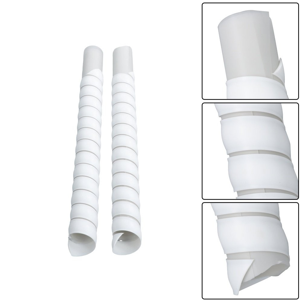 20 PK Tree Trunk Protector-2 Size Plastic Spiral Tree Guard to Protect Bark Tree