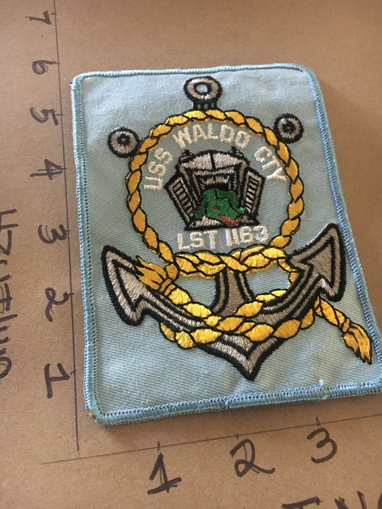 US NAVY USS Waldo County (LST 1163) Patch 5/1/25