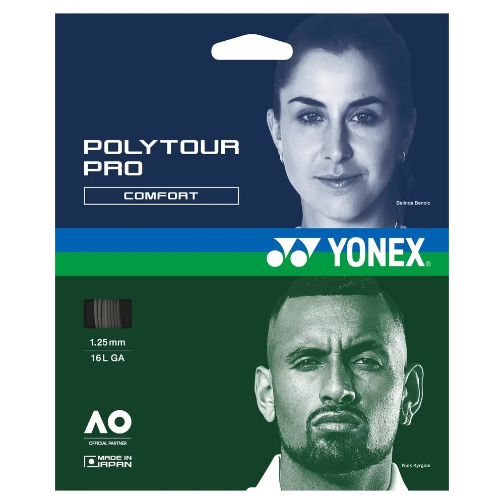 Yonex POLYTOUR PRO 16/1.25 String Graphite