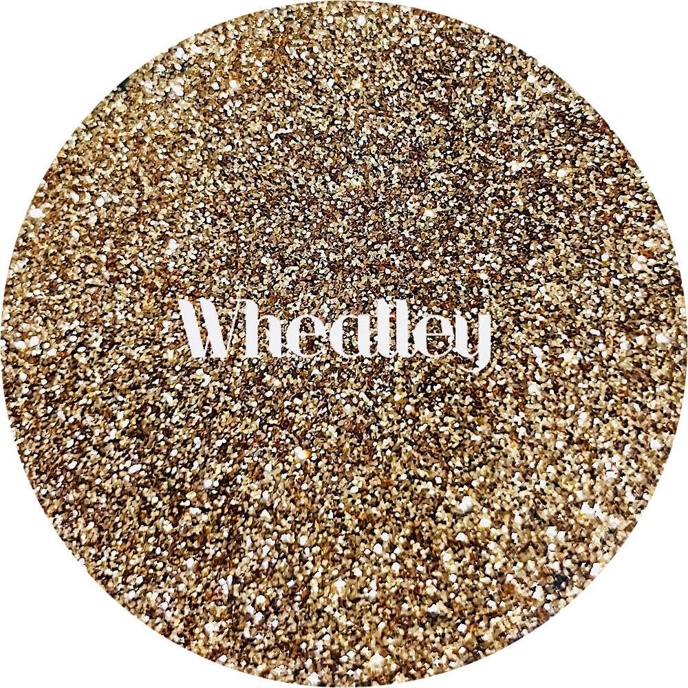 Premium Polyester Glitter - Gold Light Brown Metallic