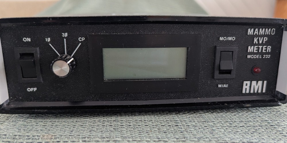 Mammographic kVp meter RMI model 232