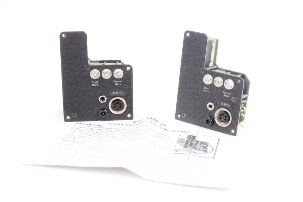 Arri, 2 Quartz Controls for Arri 16-BL #TCS TXM-27 Camera