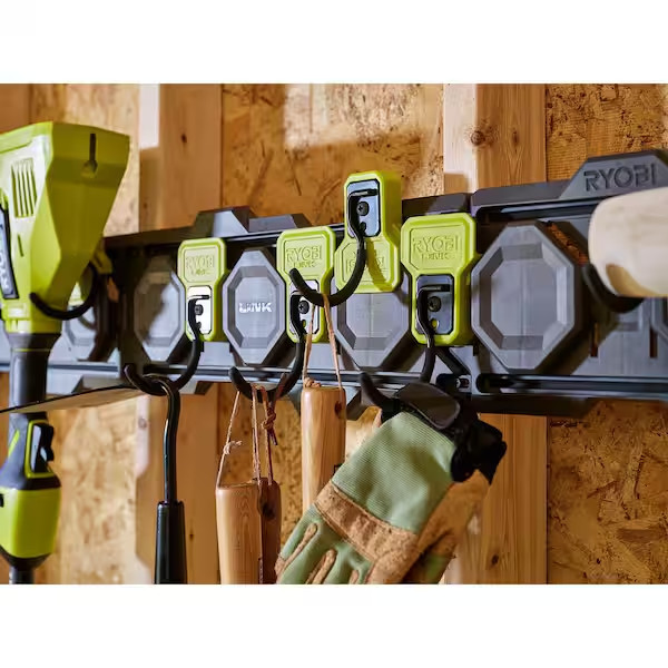 Wall Rails LINK Storage System 2 Pack Garage Organizer