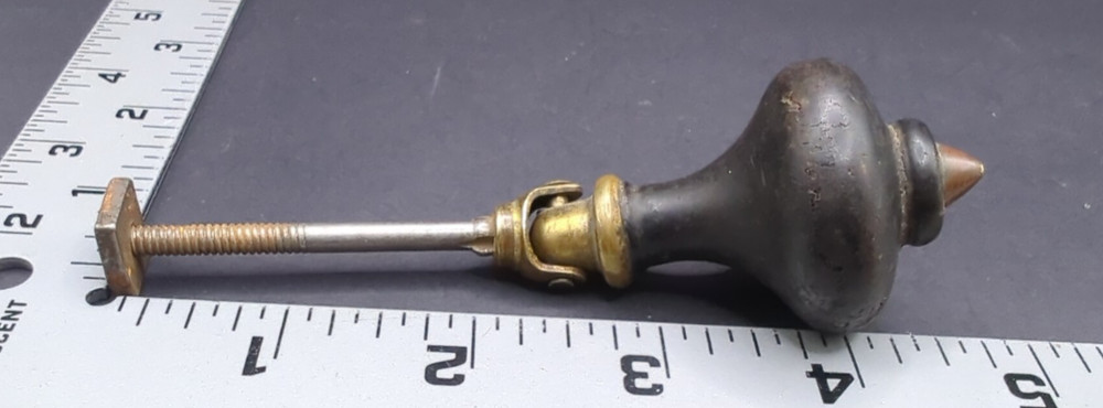 RARE ANTIQUE TEARDROP WALNUT EBONIZED VICTORIAN PULL PRICED PER PULL BEAUTIFUL