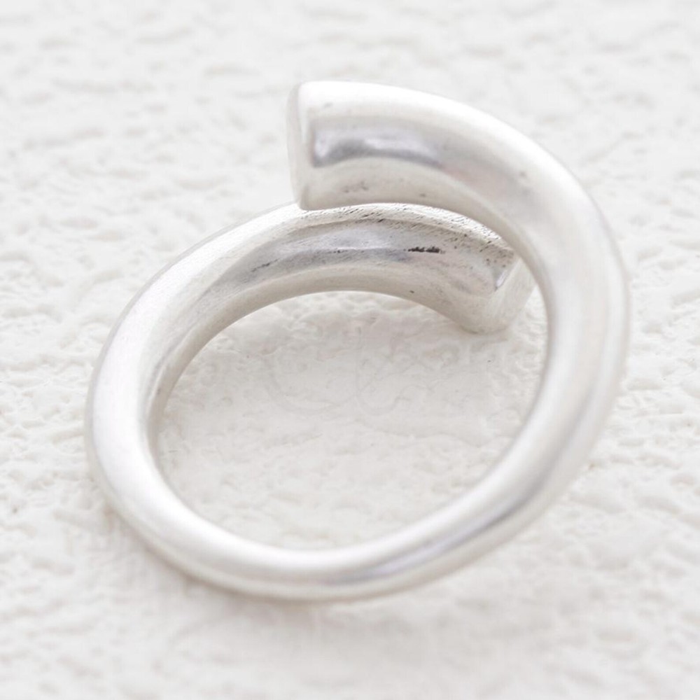 One Piece Solid Brass Ring Base - Finger Ring - Adjustable - 24.8mm (4893C)