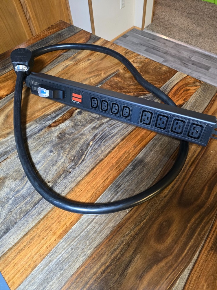 crypto mining pdu power strip 50 amp metered
