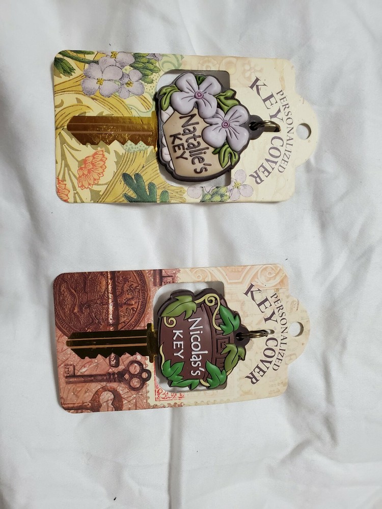 PERSONALIZED KEY COVERS NAMES THAT START WITH Y, Z,E ,G & N