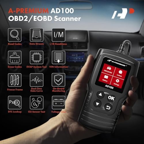 Universal OBD2 Scanner Tool - Car Code Basic Scan Tool AD100