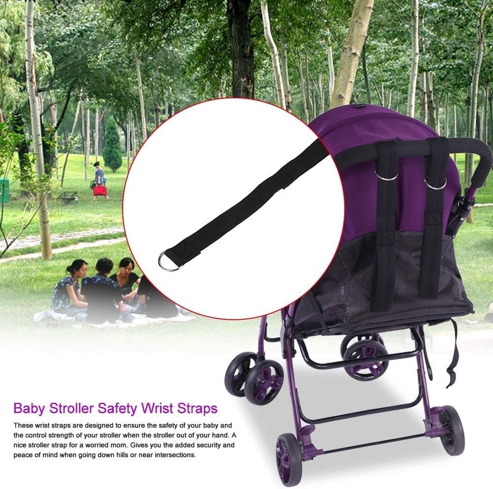 Lightweight Adjustable Wrist Leash for Toddler Strollers & Wheelchairs