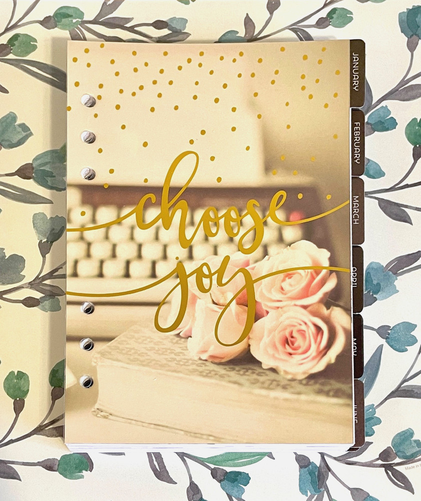 Carpe Diem Undated A5 Planner Inserts - Choose Joy