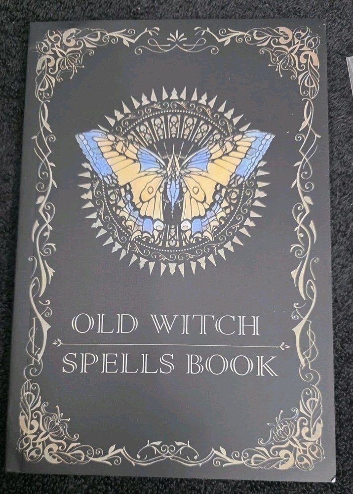 Old Witch Spells Book - New