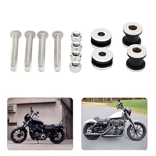 Quick Release Docking Hardware Kit Compatible with Harley Sportster Chrome#04