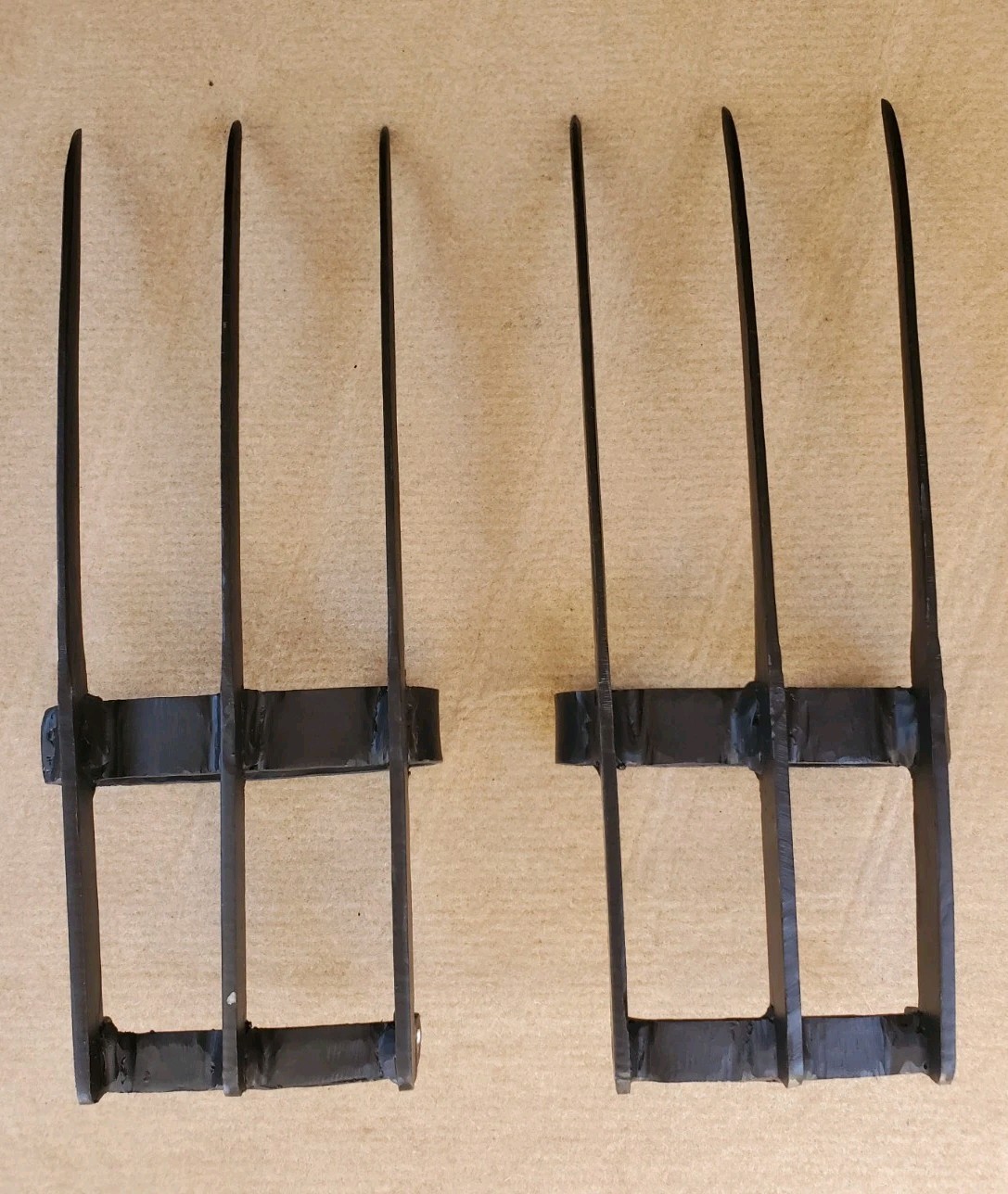 Handforged Ninja Martial Art Ghost Tengu 3 Blade Tekko Kagi Claws