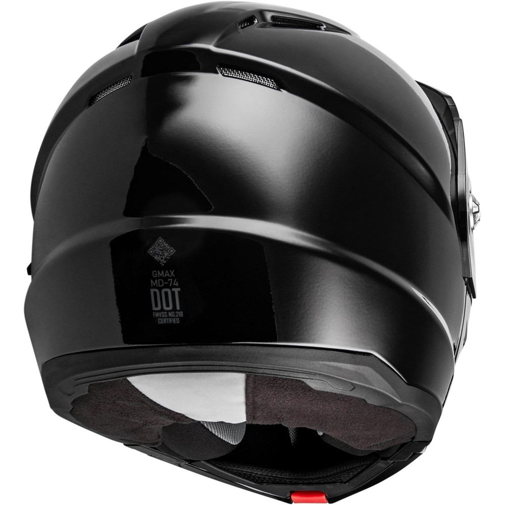 GMax MD-74 SOLID HELMETS BLACK 2X M1740028