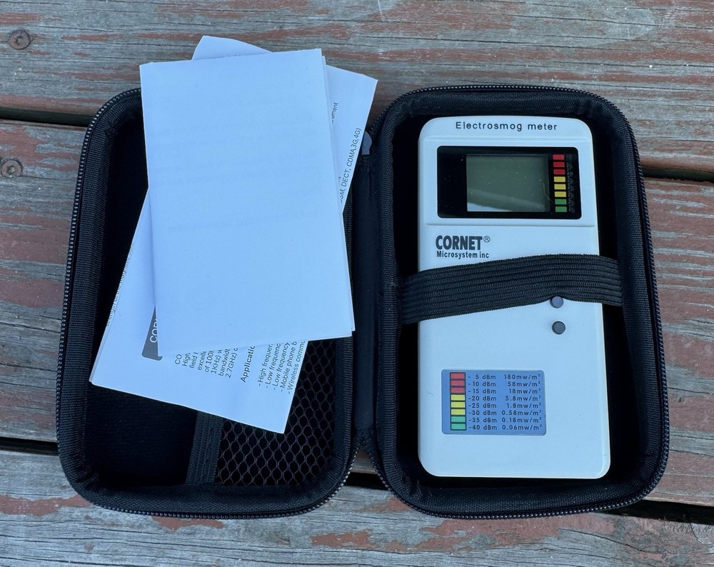 Cornet Microsystem ED88T Electrosmog Meter Tri-mode USA