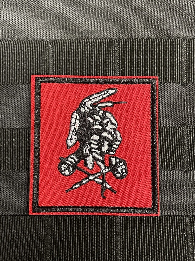 Seal Team 6 Red Squadron Patch DEVGRU Team Bin Laden Hook Loop Backing White