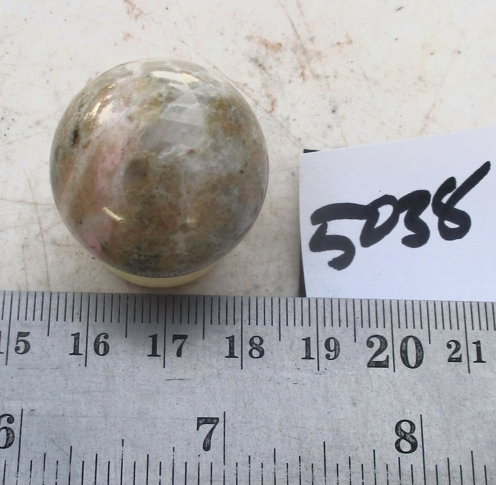 Fluorescent CA Calcite 29mm Collection Sphere 5038