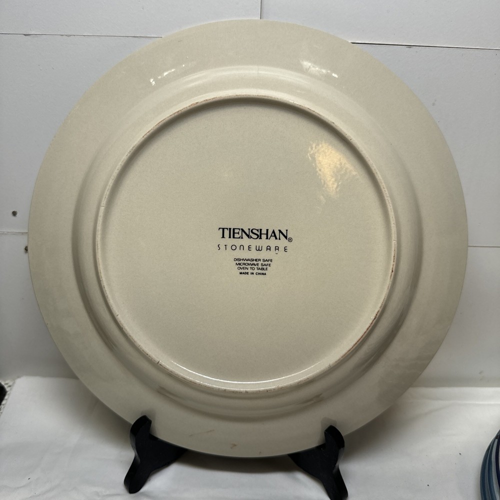 TIENSHAN DAISY BOUQUET 12” Platter