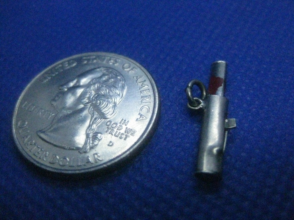 Sterling Silver Push-Out Charm